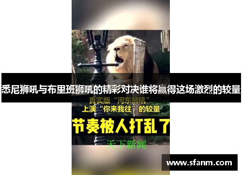 悉尼狮吼与布里班狮吼的精彩对决谁将赢得这场激烈的较量